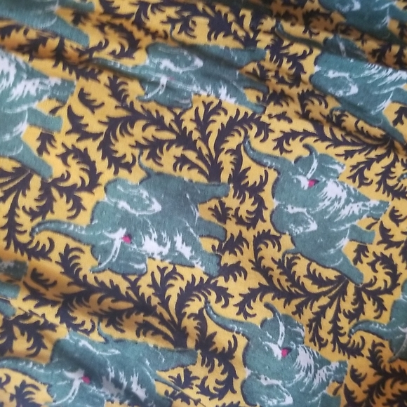 J Crew Ratti Elephant Print Skirt sz 2 - Picture 2 of 6